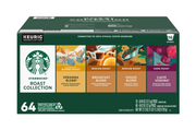 Starbucks Classic Roasts Variety Pack K-Cup Pod, 64-count