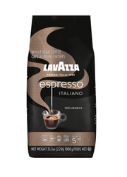 Lavazza Caffé Espresso 100% Premium Arabica Coffee, Whole Bean, 2.2 lbs