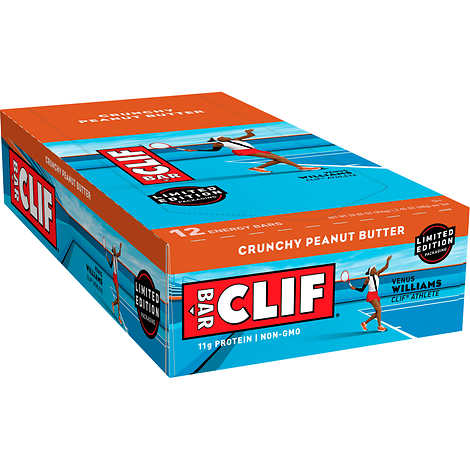 Clif Bar, Peanut Butter, 12ct | Office Pantry Snacks & Supplies